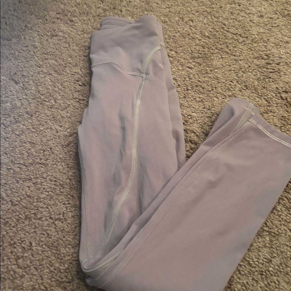 Lululemon lavender leggings 25” inseam size 0